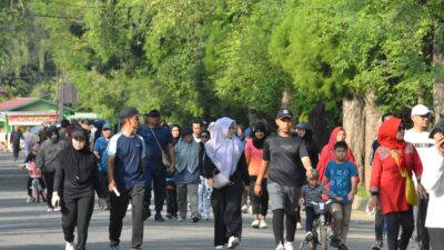 CFD Kota Langsa Diwarnai Aksi Budaya, Kesehatan dan Aksi Kemanusiaan di Lapangan Merdeka