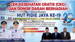 HUT ke-19 Pijay, Pemkab Ajak Warga Cek Kesehatan Gratis dan Donor Darah Berhadiah