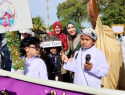 Pawai 1 Muharram 1448 H di Banda Aceh, Kak Na Selfie dengan Unta