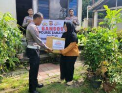 Sambut HUT Bhayangkara Ke-80, Polres Sabang Salurkan Bantuan kepada Purnawirawan dan Warakauri