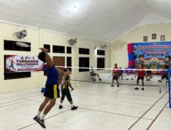 Meriahkan Hari Bhayangkara ke-80, Polres Aceh Singkil Gelar Turnamen Badminton Antar Satker