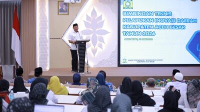 Dorong Percepatan Pembangunan Daerah, Bupati Aceh Besar Minta Seluruh OPD Terus Berinovasi