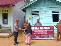 Sambut Hari Bhayangkara ke-80, Polres Aceh Singkil Gelar Bedah Rumah untuk Lansia di Singkohor