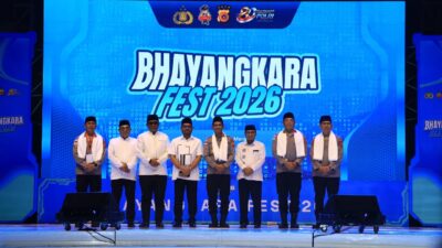 Diguyur Hujan, Ribuan Masyarakat Antusias Hadiri Opening Ceremony Bhayangkara Fest 2026