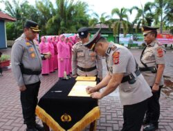 Sertijab Sejumlah PJU dan Kapolsek, Kapolres Aceh Barat Tekankan Profesionalisme dan Tingkatkan Pelayanan Publik