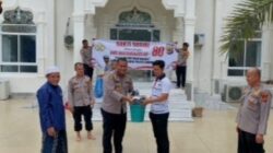 Polsek Sukakarya Polres Sabang Gelar Bakti Religi di Masjid Jamik Baitul Muna