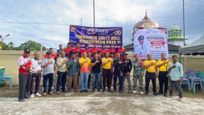 Turnamen Bola Voli Kemukiman Paya, Enam Tim Meriahkan Hari Bhayangkara ke-80 Tahun 2026