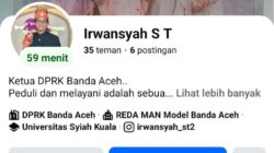 Waspada! Penipu Catut Nama Ketua DPRK Banda Aceh, Masyarakat Diminta Jangan Layani Nomor Asing