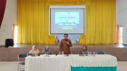 Buka Rapat Kerja SMKN 1 Al Mubarkeya, Kacabdindik Wilayah Kabupaten Aceh Besar Dorong Peningkatan Kualitas Pembelajaran