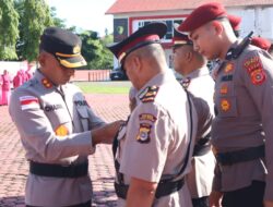 Kapolres Aceh Besar Pimpin Sertijab Sejumlah Pejabat Utama dan Kapolsek, Ini Nama-namanya