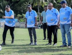 Kapolres Pijay Cup V Meriahkan Hari Bhayangkara ke-80 Resmi Bergulir, Bupati Sibral Lakukan Kick Off