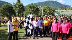 Semarakkan Hari Bhayangkara Ke-80, Polres Sabang Gelar Olahraga Bersama