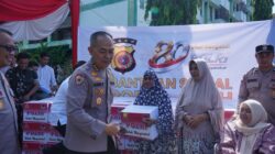Jelang Hari Bhayangkarak ke-80, Polda Aceh Salurkan 450 Paket Bansos untuk Warga Banda Aceh