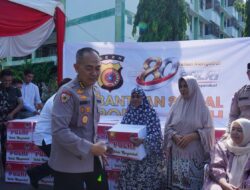 Jelang Hari Bhayangkarak ke-80, Polda Aceh Salurkan 450 Paket Bansos untuk Warga Banda Aceh