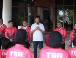 Lepas Kontingen TSA ke National Taekwondo Championship 2026, Sekda M Nasir: Jaga Nama Baik Aceh