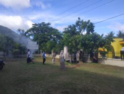 Meriahkan HUT Kota Sabang, Warga Batee Shok Gelar Gotong Royong