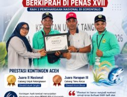 Harumkan Nama Aceh di PENAS XVII Gorontalo, Kontingen Aceh Singkil Raih Juara II Nasional