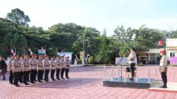 Kapolres Nagan Raya Pimpin Sertijab dan Pisah Sambut Sejumlah Pejabat Utama dan Kapolsek