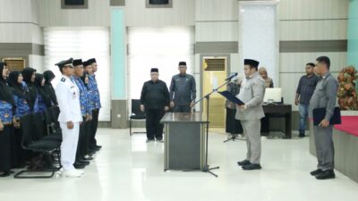 Lantik 20 Pejabat Administrator dan Pengawas, Wali Kota Sabang Tekankan Integritas dan Profesionalitas
