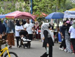 Ragam Layanan, Hiburan hingga Gerakan Pangan Murah Meriahkan Car Free Daya di Lapangan Merdeka