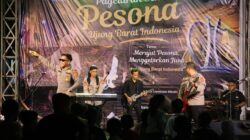 Group Band Polres Sabang Hibur Warga di Pagelaran Seni Pesona Ujung Barat Indonesia
