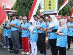Ribuan Masyarakat Aceh Selatan Ramaikan Run dan Jalan Santai Hari Bhayangkara ke-80