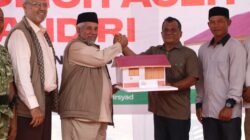 Wabup Ismail Terima Bantuan 54 Unit Rumah Hunian Korban Banjir dari Laznas Al Irsyad