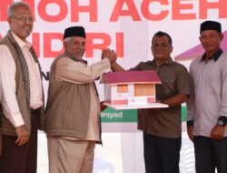 Wabup Ismail Terima Bantuan 54 Unit Rumah Hunian Korban Banjir dari Laznas Al Irsyad