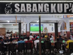 Omzet Warung Kopi di Sabang Meningkar Selama Piala Dunia
