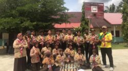 Ukir Sejarah, Pramuka MAN 1 Aceh Singkil Boyong Banyak Piala Perkemahan Pramuka ADIBRATA Ke-I