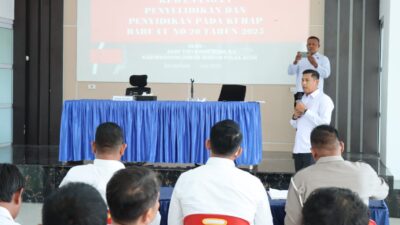 Polres Aceh Besar Gelar Penyuluhan Hukum Tentang Penyelidikan, Penyidikan, dan Praperadilan Menurut KUHP dan KUHAP Baru