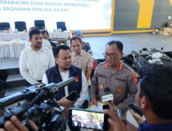 Polda Aceh Ungkap 334 Kasus 3C (Curat, Curas dan Curanmor) Dalam Kurun Waktu Enam Bulan
