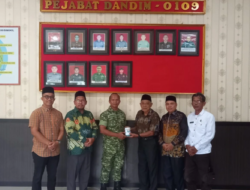 Dandim 0109/Aceh Singkil Dukung Gerakan Sehari Seribu Gagasan Galang PCNU Aceh Singkil