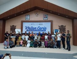 Wujud Kepedulian Sosial, Karyawan Semen Andalas Peduli Bersama Laznas Yakesma Aceh Gelar Khitan Massal Gratis