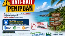 Pokdarwis Iboih Sabang Imbau Wisatawan Waspadai Modus Penipuan