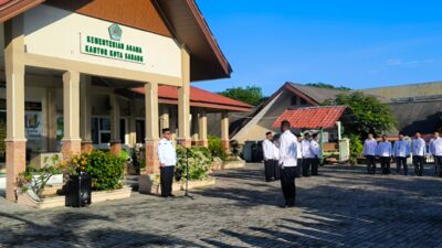 Kakanwil Kemenag Aceh Minta ASN Kemenag Sabang Tingkatkan Disiplin dan Inovasi Kerja