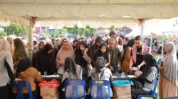 Pasar Tani Road Show Aceh Gandeng Pasar Tani Aceh Barat Gelar Pasar Murah di Lapangan Depan SMP 1 Meulaboh