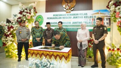 Pengadilan Negeri Jantho Naik Kelas IB, Wabup Aceh Besar Harap Tingkatkan Kualitas Pelayanan Hukum