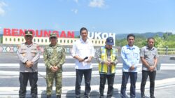 Sekda Aceh Hadiri Peresmian Bendungan Rukoh oleh Presiden Prabowo, Tonggak Baru Ketahanan Pangan Aceh
