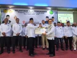 Ketua Pengprov Perpani Aceh Kukuhkan Pengcab Perpani Banda Aceh Masa Bakti 2026–2030