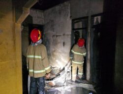 Tiga Rumah dan Kandang Beserta Sembilan Ekor Kambing Terbakar di Cot Mancang