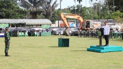 Wabup Pidie Alzaizi Pimpin Upacara Pembukaan Program TMMD Reguler ke-129