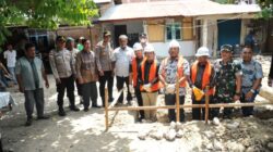 Ketua DPRK Banda Aceh Letakkan Batu Pertama Rumah Layak Huni, Tahun Ini Advokasi Empat Rumah