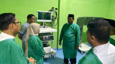 Bupati Aceh Singkil Cek Alat Kesehatan Rp18 Miliar, Hibah Kemenkes untuk RSUD