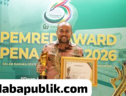 Direktur Utama Bank Aceh Raih Pemred Award 2026 atas Komitmen Keterbukaan Informasi Publik