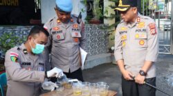 Polres Aceh Tengah Gelar Gaktiblin, Periksa Senpi Dinas Hingga Tes Urine Personel