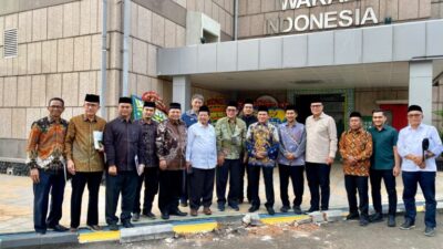 Kawal Status Tanah Wakaf Blang Padang, Pemerintah Aceh dan Ulama Temui BWI Pusat
