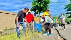 Pemkab Aceh Barat Gelar Gotong Royong Bersihkan Pantai Ujung Karang
