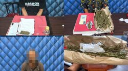 Ungkap Tiga Kasus dalam Sehari, Satresnarkoba Polres Aceh Barat Amankan Ayah dan Anak Kasus Narkotika