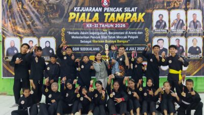 Pesilat Aceh Singkil Juara 1 Umum Kejuaraan Pencak Silat Piala TAMPAK, Dairi, Sumatera Utara